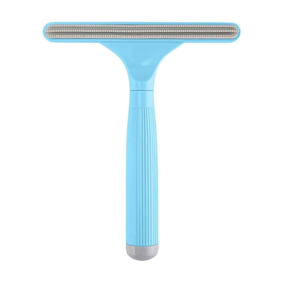 Moocorvic Double Sided Pet Hair Remover Brush, 3-Layer Rack Pinion Deshedding Brush for Dog, Cat, Furniture, Carpet
