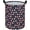 Dark Heart, variant on 19.7" Round Kids Laundry Basket Gift Basket Storage Laundry Hamper Laundry Basket Baby Toys Nursery Bin with Handles,Storage Basket for Kids Room Bedroom Decor(Football)