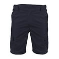 thumbnail image 4 of SOOMLON Men's Baggy Shorts Regular Fit Summer Short Casual Hip Hop Skateboard Y2K Cargo Jeans Pocket Summer Shorts Zipper Buttons Shorts Navy XXL, 4 of 5