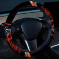 thumbnail image 2 of Pixel Dog Printed 14.5 Inch PVC Leather Steering Wheel Cover Auto Accessories, 2 of 6