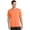 Neon Orange, variant on Port & Co Adult Male Men Plain Short Sleeves T-Shirt Clover Green Large