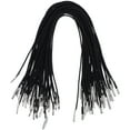 thumbnail image 2 of 50 Pcs Black Elastic Cords for Craft Use Highly Stretchable Polyester Strings with Metal Ends, 2 of 10