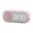 thumbnail image 2 of XZNGL Bluetooth Speaker Alarm Clock Alarm Clock Bluetooth Speaker Alarm Clock with Bluetooth Speaker Z7 Smart Bluetooth Audio Gift Alarm Clock Mirror Clock Audio Radio, Small Speaker with Plug-In Card, 2 of 5