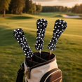 thumbnail image 3 of Pzuqiu Head Covers for Golf Clubs Essential Golf Accessories for Men Women Leather Headcovers for Woods and Drivers Keep Clubs Dry and Clean, Golf Balls, 3 of 8