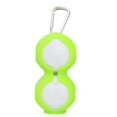 thumbnail image 1 of Soidarity Nuevo juego de pelotas de silicona para golf, 2 piezas, accesorios de golf, cubierta protectora de silicona para golf Golf Numero 3 Soidarity OD009362-03, 1 of 1