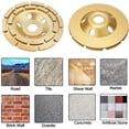 thumbnail image 4 of GFDYREE 5" Diamond Cup Grinding Wheel, Double Row, Diamond Grinding Disc for Stone, Concrete, Marble, Masonry, 4 of 6