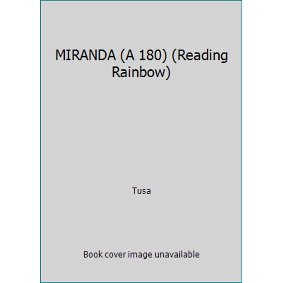 Pre-Owned MIRANDA (A 180) (Reading Rainbow) (Paperback) 068971064X 9780689710643