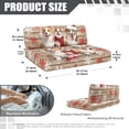 thumbnail image 7 of FOR U DESIGNS Christmas Corgi Dog Pattern 2 Pieces RV Dinette Cushion Covers Scratch-Resistant RV Couch Cover Wear-Resistan Sofa Furniture Protector Camper Seat Covers Dinette Booth, 7 of 7