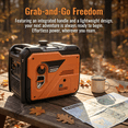 thumbnail image 3 of EchoNexus 5000W Lighweight Portable Power Station,Quiet Portable Inverter Generators for Home Use,Outdoor Camping,Emergencies,Rv And Home Essentials, 3 of 8