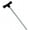 White Anchor Pin, variant on Stick It Anchor Pin for shallow water- 8' White Anchor Pin Only