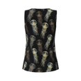thumbnail image 6 of Goofa Jellyfish Printed Womens Workout Tops for Women Sleeveless Yoga Shirts Athletic Running Tank Tops Sleeveless Gym Clothes Workout Apparel-Large, 6 of 9