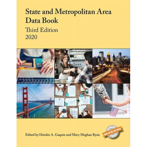 County and City Extra State and Metropolitan Area Data Book 2020, (Paperback)