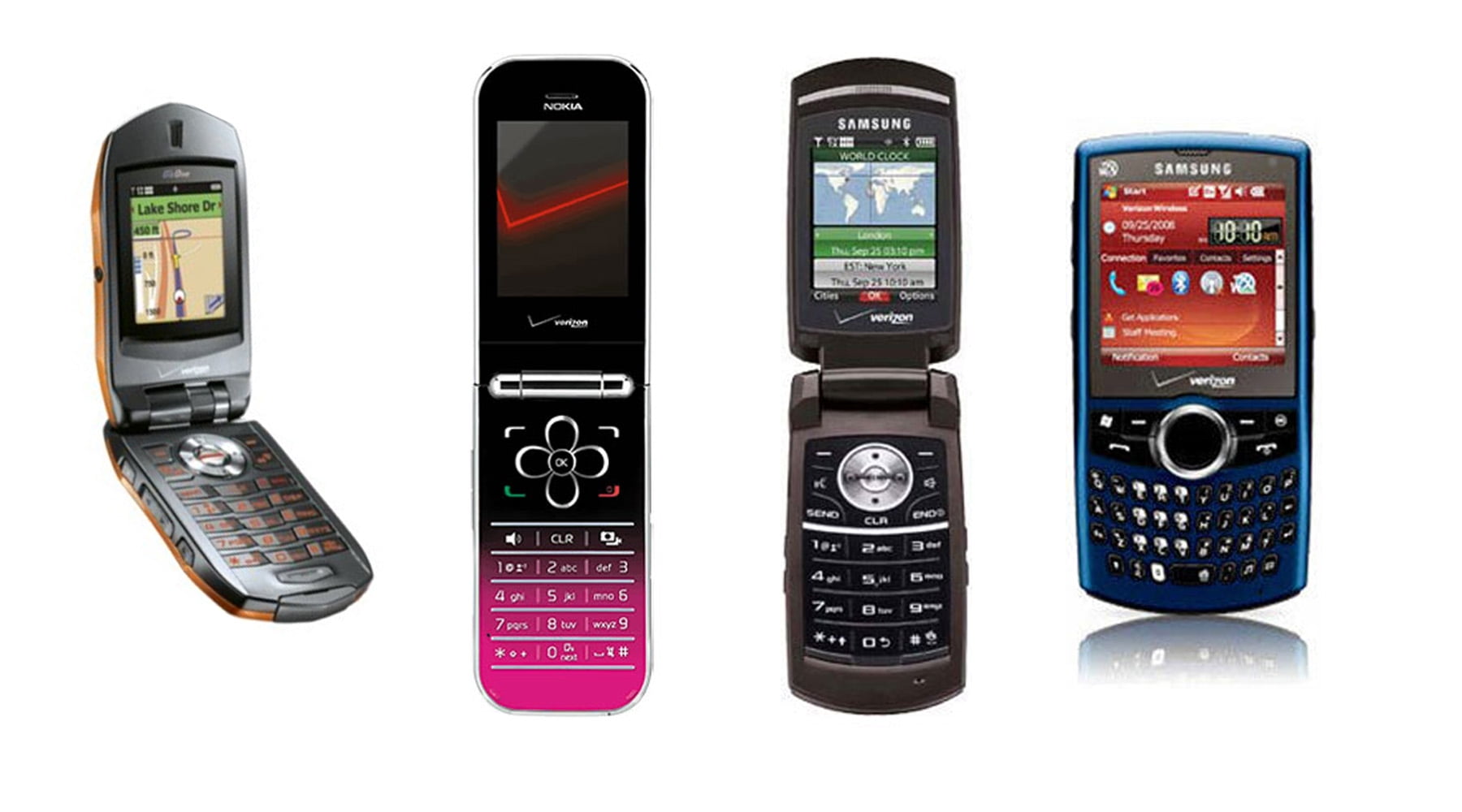 4 Pack Multi Color Toy Phone for Kids / Dummy Cell Phone for Kids