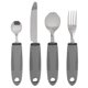 thumbnail image 2 of Juego De Utensilios Adaptables, Vajilla, Cuchillo, Tenedor, Cuchara, Utensilios Adaptables De Acero Inoxidable Con Peso Seguro Y De Goma Antideslizante Para Artritis, 2 of 7