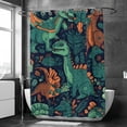 thumbnail image 6 of Dinosaur Shower Curtain for Bathroom, 6 of 6