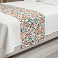 thumbnail image 2 of Botany Bed Runner, Creative Doodle Design Pattern of Abstract Spring Flowers and Leaves Illustration, Decorative Accent Bedding Scarf for Hotels Homes and Guestrooms, Queen, Multicolor, by Ambesonne, 2 of 2