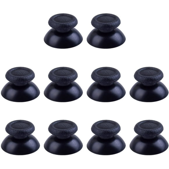 5 Paires de Joysticks Analogiques Noirs de Remplacement Joysticks Bâton Joystick pour Playstation 4 PS4 Manette