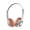 Brown, variant on Retro Over-Ear Wireless Headphones Bluetooth 5.4 with Mic 40MM Dynamic Driver HIFI Sound Lightweight For Small Head Design OOTD