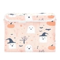 thumbnail image 7 of Yayeee Collapsible Cube Storage Bin with Lid Fabric Closet Decorative Basket with Handles, Cute Cartoon Halloween, 7 of 7