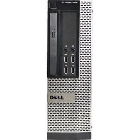 Dell, Ingram Certified Pre-Owned OptiPlex 7010 Desktop Computer, Intel Core i7 3rd Gen 3.40 GHz, 16 GB RAM, 2 TB HDD, Small Form Factor, Refurbished