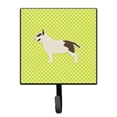 thumbnail image 1 of Bull Terrier Checkerboard Green Leash or Key Holder, 1 of 1