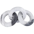 thumbnail image 3 of Meridian Furniture Rings Panda Marble Decorative Chain Links, 3 of 6