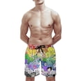 thumbnail image 6 of Battle for Dream Island BFDI Mens Board Shorts Quick Dry Swim Trunk Lightweight Soft Swimsuit Bathing Suit for Boys XL, 6 of 8