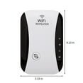 thumbnail image 4 of WiFi Extender 300Mbps, WiFi Booster Amplifier for Home, 2.4GHz Range Repeater Signal Extender, 4 of 7