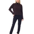 thumbnail image 3 of MixMatchy Women's Drop Shoulder Boxy Crewneck Crop Knit Sweater, 3 of 5