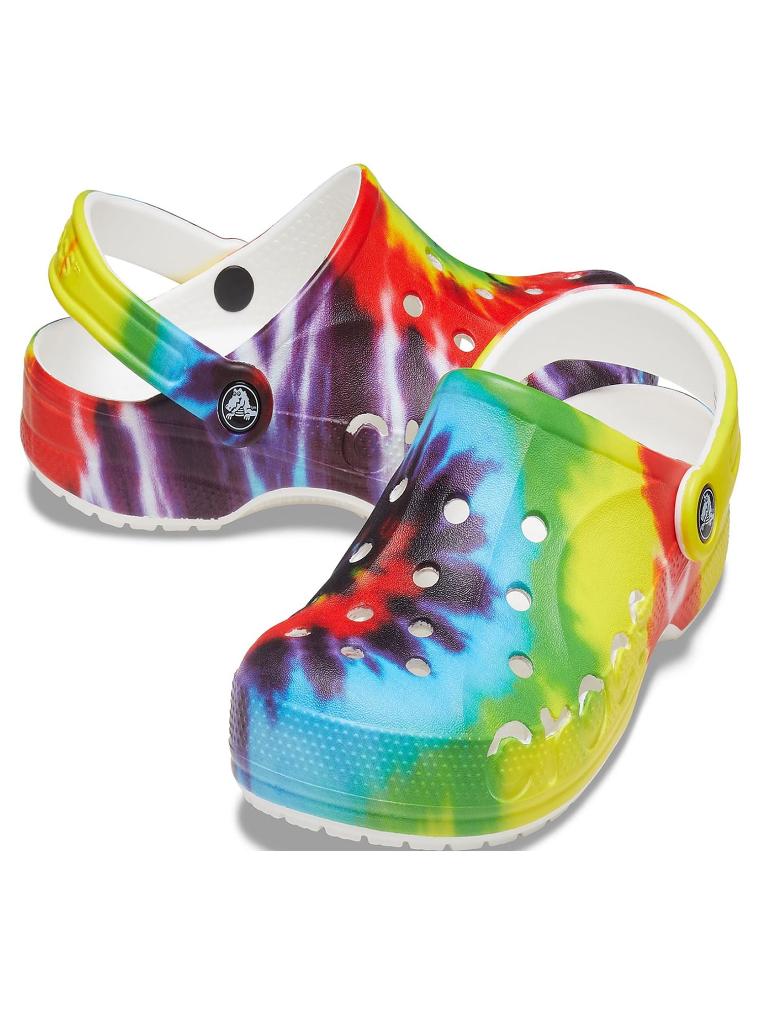 Crocs Baya Tie Dye Clogs (Unisex)