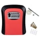 thumbnail image 1 of Caja de Almacenamiento de Llaves Matsuzay Plástico Portátil Montado en la Pared Gran Capacidad Rojo, 1 of 6