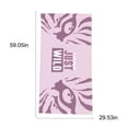 thumbnail image 3 of Toalla de Playa Estampada Xihbxyly Microfibra con Estampado de Flores de cielo, 3 of 7