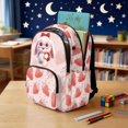 thumbnail image 4 of Whosucclay Strawberry Theme Student Backpack for Boys Girls, High School Kindergarten Lightweight Bookbag for Travel Short Vacation, 4 of 8
