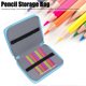 thumbnail image 1 of Pencil Storage Bag Large Capacity Compartment Design Handheld Dustproof Bow Patterns Cosmetic Bag, 1 of 3