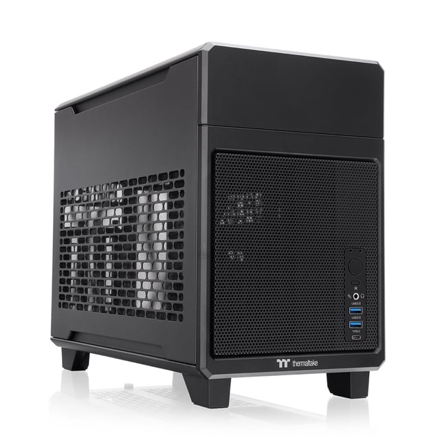 Gabinete para PC Thermaltake TR100 mITX SFF 18,9 L PCIe 4.0 Negro