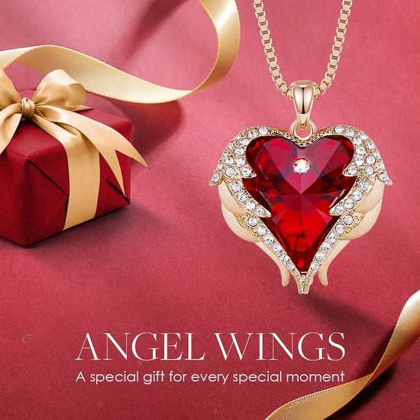 Love Heart Necklaces for Women Silver Tone Gold Tone Pendant