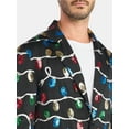 thumbnail image 5 of Jolly Knits Men's and Big Men's Sequin Christmas Suit Jacket Blazer, Sizes S-3XL, 5 of 6