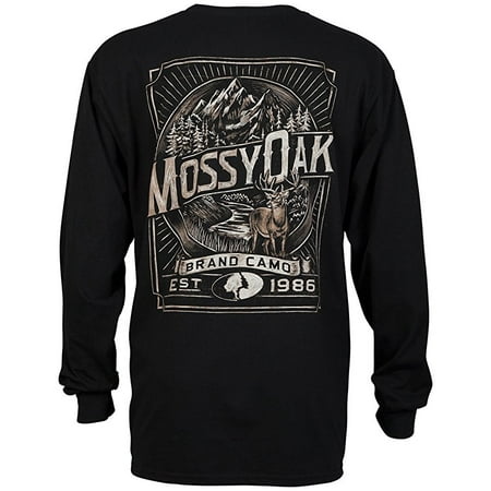 Mossy Oak Camo Long Sleeve Hunting T-Shirt (Medium, Mossy Oak Brand