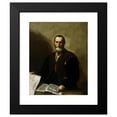 thumbnail image 2 of Jusepe de Ribera 20x24 Black Modern Framed Museum Art Print Titled - Philosopher Crates, 2 of 5