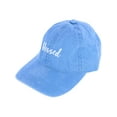 thumbnail image 2 of David & Young  Blessed Embroidered Denim Baseball Cap Hat (Women), 2 of 3