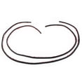 thumbnail image 6 of ZS 170CM Motorcycle Rubber Seal Gaskets 2Pcs For Harley Touring Saddlebag Lids Gaskets Weather Strip, 6 of 12