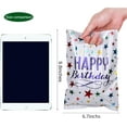 thumbnail image 3 of Happy Birthday Party Favor Bags 40 PCS, Plastic Goodies Loot Gift Bags Bulk for Kids Baby Girls & Boys Birthday Party Supples (B Style 40 Packs), 3 of 3