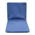 thumbnail image 1 of Asiento plegable para exteriores, tapete para sentarse, estructura ajustable, cojín portátil con respaldo, asiento de estadio para eventos deportivos Azul, 1 of 8
