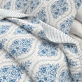 thumbnail image 2 of Coastal Quilt Set - Lightweight, Soft, All-Season - 2-Piece Reversible Nautical Bedding Set (Twin / Twin XL, Nautical Medallion), 2 of 5