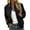 Black, variant on Women's Lightweight Bomber Jacket Casual Outerwear, Stand Collar Full Zip Raglan Sleeve Coat with Pockets, Loose Fit Windproof Varsity Jacket for Women Spring Fall Winter Daily Wear Sizes M-5XL