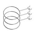 thumbnail image 4 of GROWTH TANK Metal Pegboard Sports Ball Display Rack Accessories Soccer Volleyball Holder 3.2cm Hole Spacing, 4 of 9
