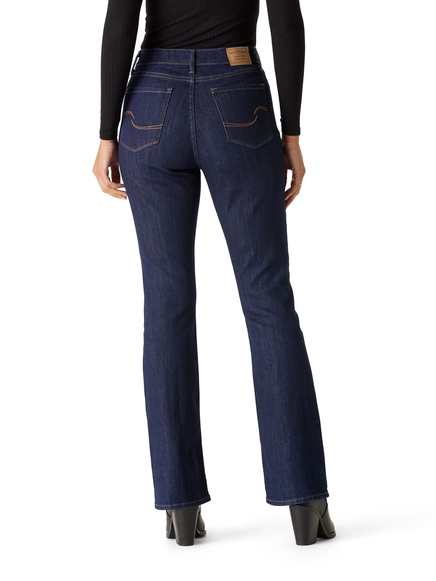 Levi Strauss Signature Women's and Women's Plus High Rise Bootcut Jeans, Sizes 2-20