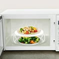 thumbnail image 3 of FONWILYO 2Pcs Cooking Steam Rack White ABS Microwave Oven Use Kitchen Accessory, 3 of 8
