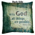 thumbnail image 2 of EREHome Grunge Textured Pillow Case Home Decor Cushion Cover 20x20 Inch, 2 of 2