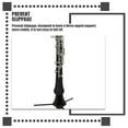thumbnail image 3 of WEUVEB Wind Instrument Stand 1Set Professional Design Black Metal for Musicians, 3 of 6